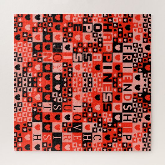 Kunst und Worte Puzzle (Horizontal)