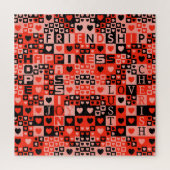 Kunst und Worte Puzzle (Vertikal)