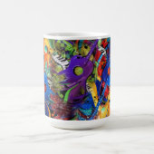 Kunst-verrückte Gitarren-Musik-Tasse Kaffeetasse (Mittel)