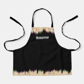 Kunst versorgt farbige Stifte Personalisierte Kind Schürze (Vorderseite)