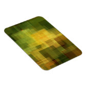 Kunst Vintage bunte abstrakte geometrische 2 Magnet (Rechte Seite)