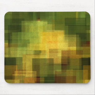 Kunst Vintage farbenfroh abstrakt geometrisch 2 Mousepad