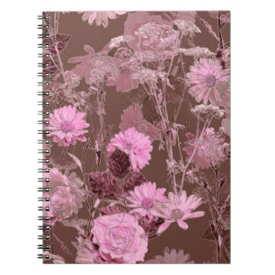 Kunst vintage verschwommen monochrom lila Aquarell Notizblock