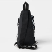 Kunst von Bitcoin (BW-C) Ölgemälde Crossbody Bag (Rückseite)
