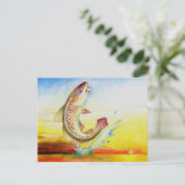 Kunst von C. Sun Grade 7 Postkarte (Stehend Vorderseite)