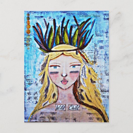 Kunst von Croppin' Spree Postkarte (Vorderseite)