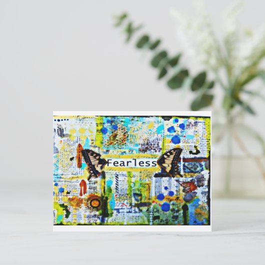 Kunst von Croppin' Spree Postkarte (Stehend Vorderseite)