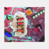 Kunst von Cutrone Fleecedecke (Vorderseite (Horizontal))