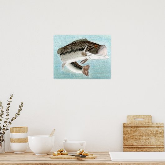 Kunst von D. Gillett - Grad 9 Poster (Küche)