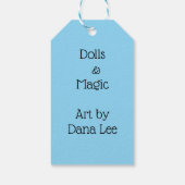 Kunst von Dana Lee Tags Geschenkanhänger (Rückseite)