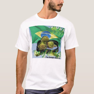 Kunst-Von-Drosselklappen Brasilianer Jiu Jitsu T - T-Shirt