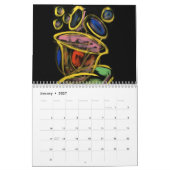 Kunst von E.J. Gold Kalender (Jan 2027)