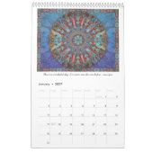 Kunst von Güte-Mandala-Kalender 2016 Kalender (Jan 2027)