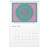 Kunst von Güte-Mandala-Kalender 2016 Kalender (Feb 2026)
