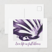 Kunst von Heather Leben in voller Blüte Postkarte (Vorne/Hinten)