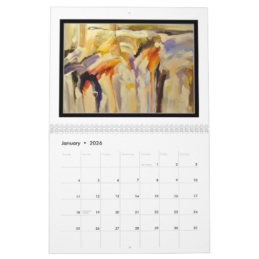 Kunst von Jacek Jung Kalender (Jan 2026)