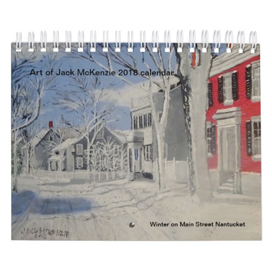 Kunst von Jack Mckenzie 2018 Kalender (Titelbild)