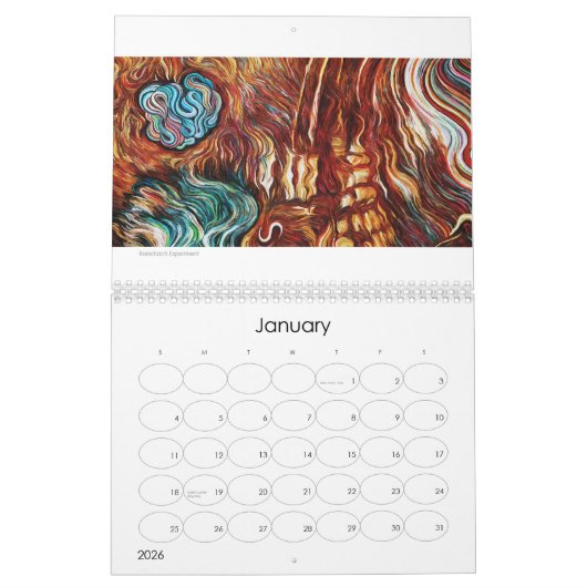 Kunst von Kalender Erics Wayne 2015 (Jan 2026)