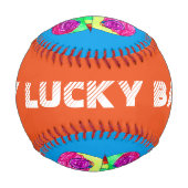 Kunst von Kindern der Schmetterlinge Baseball (Rückseite)