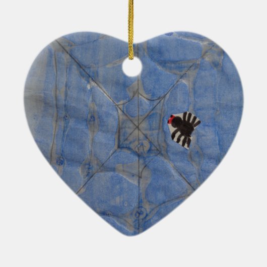 Kunst von Kindern, Spiegeln mit Spinnennetz, zeich Keramik Ornament (Hinten)