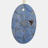 Kunst von Kindern, Spiegeln mit Spinnennetz, zeich Keramik Ornament (Links)