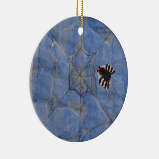 Kunst von Kindern, Spiegeln mit Spinnennetz, zeich Keramikornament (Rechts)