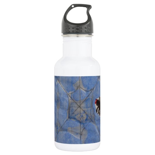 Kunst von Kindern, Spiegeln mit Spinnennetz, zeich Trinkflasche (Vorderseite)