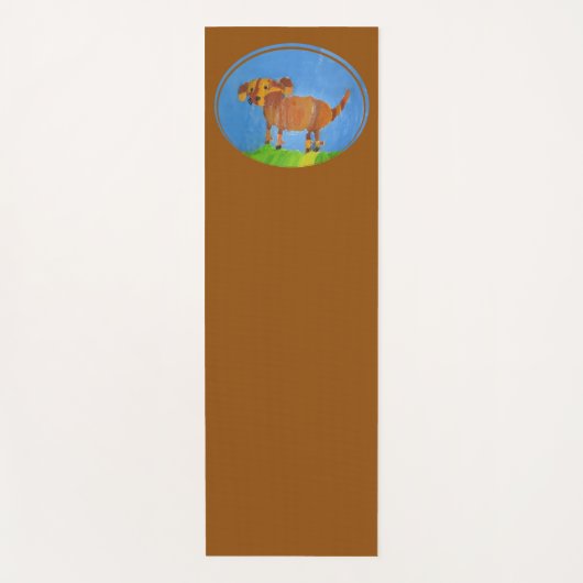 Kunst von Kindern Yogamatte (Vorderseite)