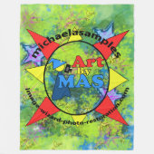 Kunst von MAS Fleece Blanket (Vorderseite)