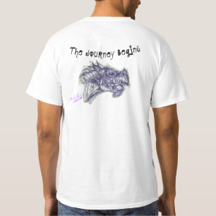 Kunst von Micheal Die Reise beginnt T - Shirt
