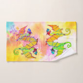 Kunst von Micheal Dragons Handtuch (Handtuch)