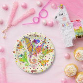 Kunst von Micheal Dragons Paper Plate Pappteller (Party)