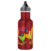 Kunst von Micheal Dragons Wasserflasche (Rechts)