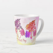 Kunst von Micheal Latte Mothers Day Tasse (Rechte Ecke)