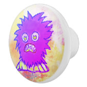 Kunst von Micheal Lila Jeek Keramik Pull Keramikknauf (Rechts)