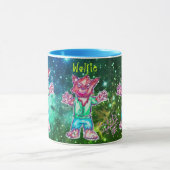 Kunst von Micheal Wolfie Tasse (Zentrum)