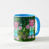 Kunst von Micheal Wolfie Tasse (VorderseiteRechts)