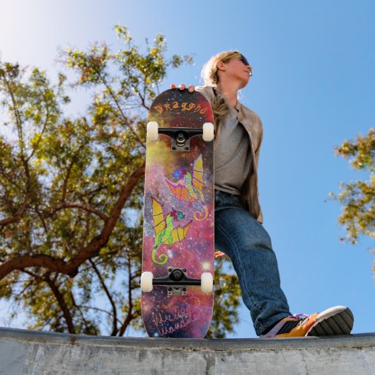Kunst von Micheals Dragons Skateboard (Außenbereich 1)