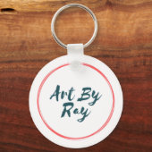 Kunst von Ray  Schlüsselanhänger (Rückseite)
