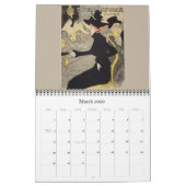 Kunst von Toulouse-Lautrec Kalender (Mär 2026)