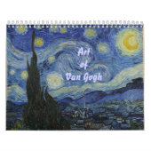 Kunst von Van Gogh Kalender (Titelbild)