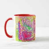Kunst von Veronica Mandala Tasse (Links)