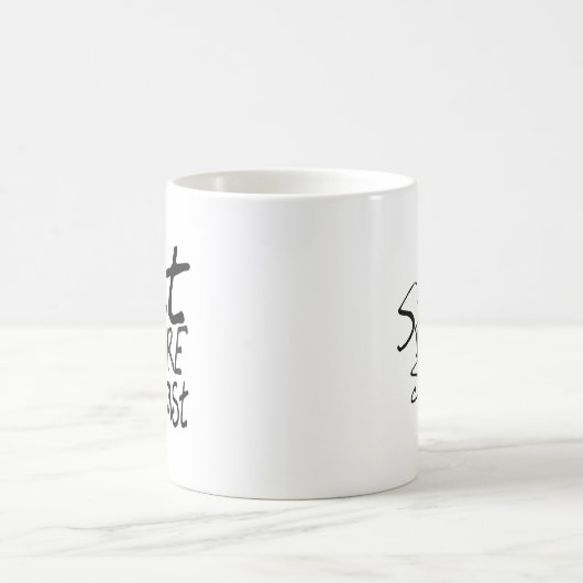 Kunst vor Frühstücks-Tasse Kaffeetasse (Mittel)