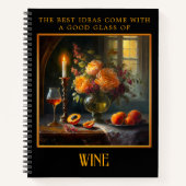 Kunst Weinkultur und Erde Notizblock (Vorderseite)