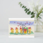 Kunst, wo Imagination lebt Postkarte (Stehend Vorderseite)