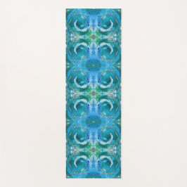 Kunst-Yogamatte -Positivitäts-Spirale Yogamatte