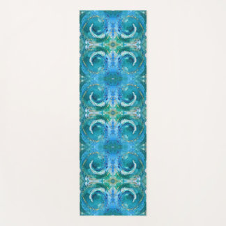 Kunst-Yogamatte -Positivitäts-Spirale Yogamatte