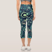 Kunst | Zazzle_Growshop. Capri Leggings (Rückseite)