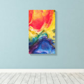 Kunst | Zazzle_Growshop. Leinwanddruck (Insitu (Holzboden))