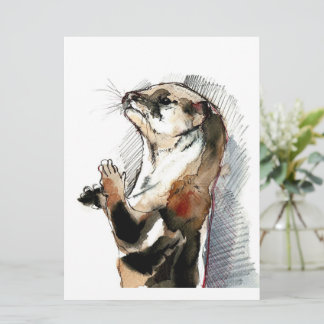 Kunst Zeichne Otter | Niedliche Geschenke